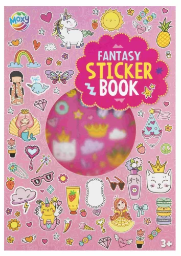 Lányos Fantasy matricás album 8 ív