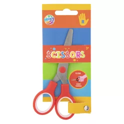 Piros Moxy jobbkezes olló 13 cm