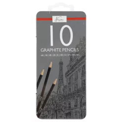 Nassau többféle keménységű grafitceruza szett 10 db-os