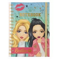 Csajos Besties Duo spirál notesz, füzet A5
