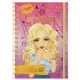 Csajos Besties Blond spirál notesz, füzet A5