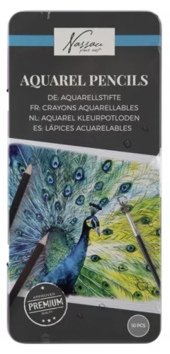 Akvarel Nassau színes ceruza 10 db-os