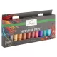 Színes Nassau Metallic akrilfesték szett 12 db-os