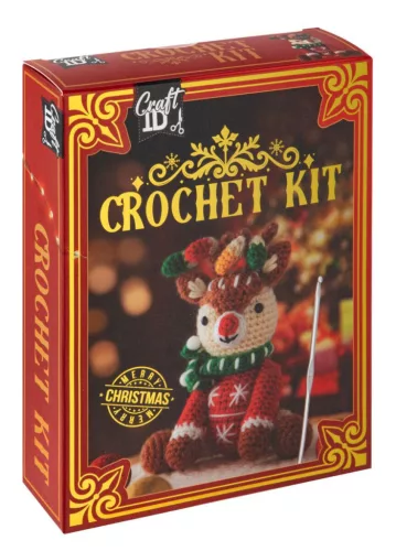 Rénszarvas Festive kreatív horgoló szett