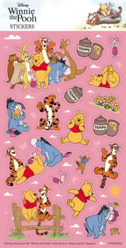 Disney Micimackó Hunny matrica