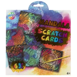 Mandala Colorful scratch képkarcoló készlet