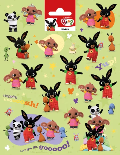 Bing Hoppity matrica szett