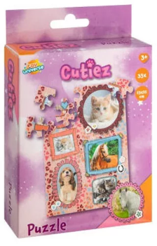 Állatos Cutiez mini puzzle 35 db-os