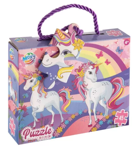 Unikornis Rainbow puzzle 45 db-os