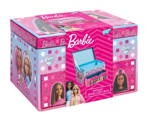 Barbie Cool mozaikos ékszerdoboz