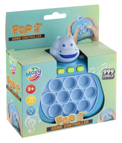 Víziló Pop It interaktív kontroller