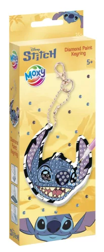 Disney Lilo és Stitch, A csillagkutya Smile gyémántszemes kulcstartó készítő szett