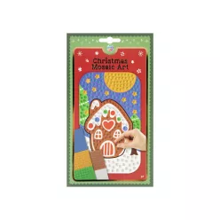   Karácsonyi Gingerbread House habszivacs mozaikos kreatív szett