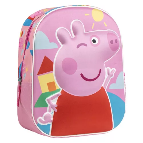 Peppa malac Sunshine 3D hátizsák, táska 31 cm