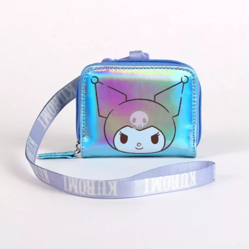 Hello Kitty Blue Iridescent pénztárca
