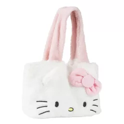   Hello Kitty White plüss shopping bag, bevásárlótáska 30 cm