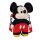 Disney Mickey Smile plüss hátizsák, táska 28 cm