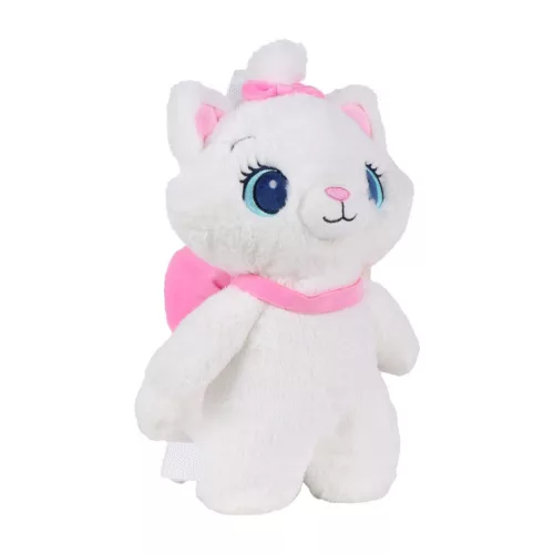 Disney Marie White plüss hátizsák, táska 30 cm