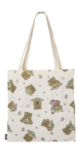 Star Wars The Mandalorian Yoda shopping bag, bevásárlótáska 40 cm