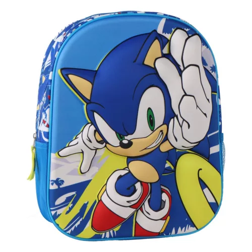 Sonic a sündisznó Power Run 3D hátizsák, táska 30 cm