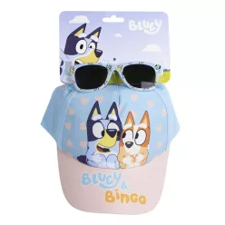 Bluey Bingo Hug napszemüveg és baseball sapka szett