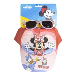 Disney Minnie Sunshine napszemüveg és baseball sapka szett