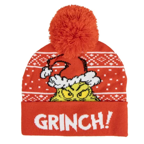 A Grincs Red gyerek sapka