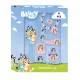 Bluey Happy Vibes hajkiegészítő szett 11 db-os