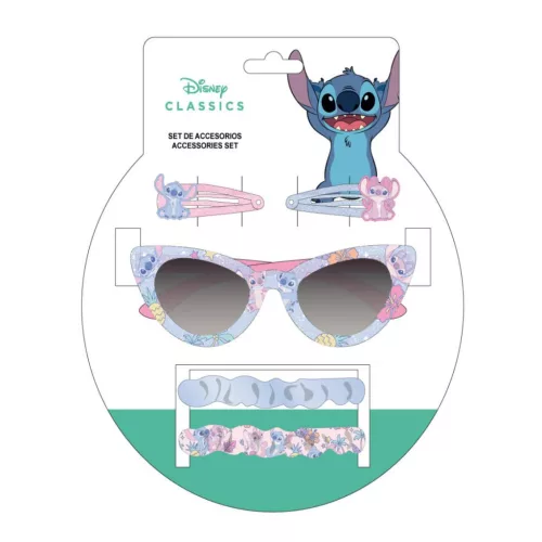 Disney Lilo és Stitch, A csillagkutya Paradise napszemüveg és hajkiegészítő szett