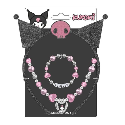 Hello Kitty Kuromi ékszer és hajpánt szett