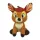 Disney Bambi Cute 3D plüss figura akasztóval, táskadísz 15 cm