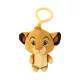 Disney Az Oroszlánkirály Kid 3D plüss figura akasztóval, táskadísz 13 cm