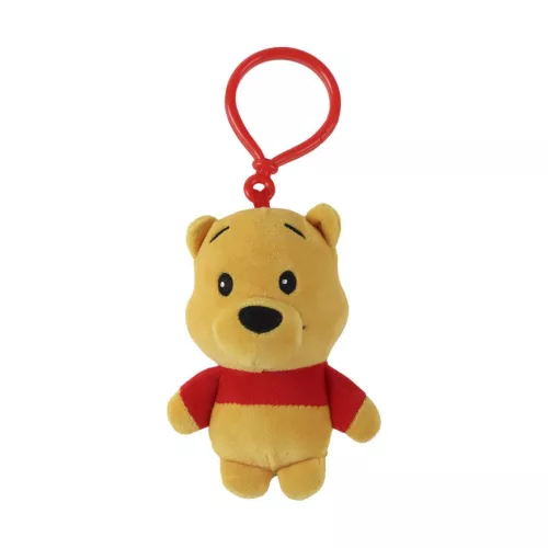 Disney Micimackó Cute 3D plüss figura akasztóval, táskadísz 13 cm