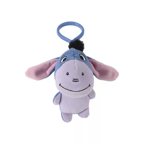 Disney Micimackó Blue Eeyore 3D plüss figura akasztóval, táskadísz 13 cm