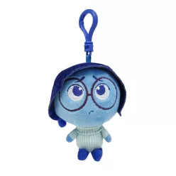   Disney Agymanók Sadness 3D plüss figura akasztóval, táskadísz 12 cm