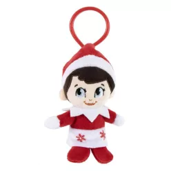   Manó Lady Elf 3D plüss figura akasztóval, táskadísz 14 cm