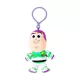 Disney Játékháború Buzz Lightyear 3D plüss figura akasztóval, táskadísz 13 cm