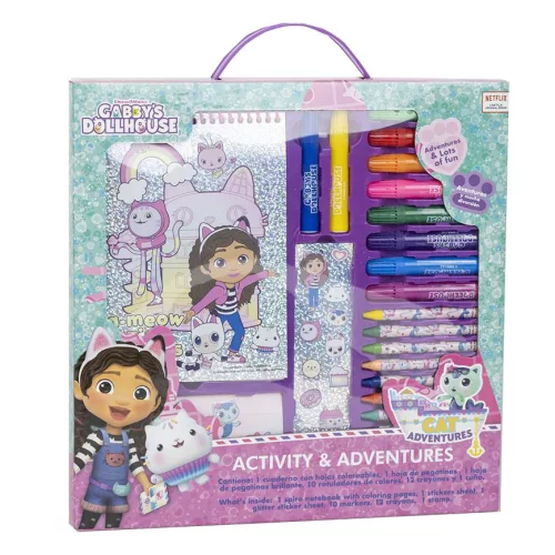 Gabi babaháza Cat Adventures Holo írószer szett