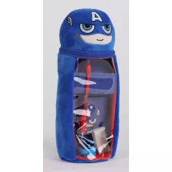 Bosszúállók Captain America plüss töltött tolltartó
