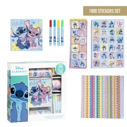   Disney Lilo és Stitch, A csillagkutya Angel 1000 db-os matrica szett