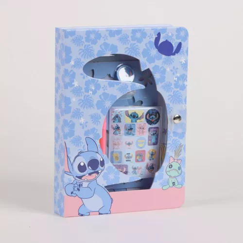 Disney Lilo és Stitch, A csillagkutya Banana színezhető füzet szett sablonnal