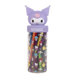 Hello Kitty Kuromi 18 db-os filctoll szett 3D tartóban