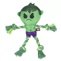 Bosszúállók Hulk sípoló kötél kutyajáték 26 cm