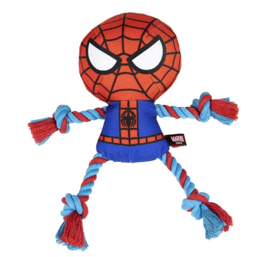Pókember Hero sípoló kötél kutyajáték 26 cm