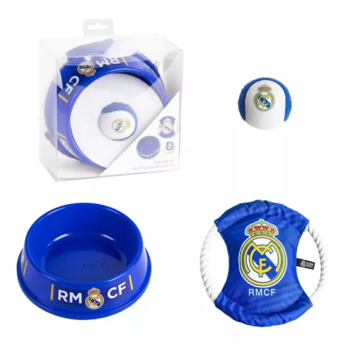 Real Madrid Blue kisállat ajándék szett 3 db-os