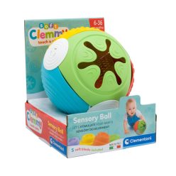 Színes Clemmy készségfejlesztő labda Clementoni