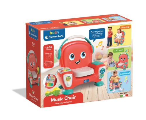 Készségfejlesztő Smile zenélő fotel Clementoni