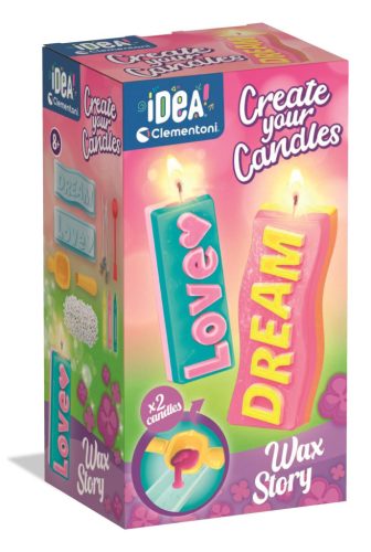 Színes Story gyertyakészítő készlet Clementoni