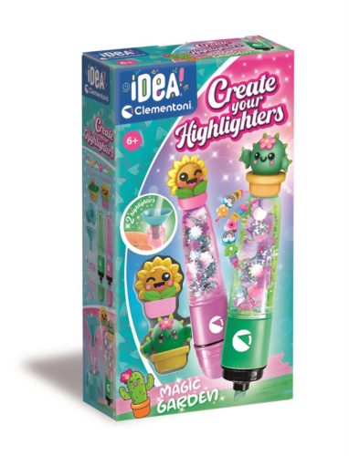 Színes Magic Garden szövegkiemelő készítő készlet Clementoni