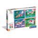 Unikornis One Day 4 az 1-ben puzzle Clementoni